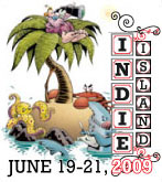Heroe's Con Indy Island logo