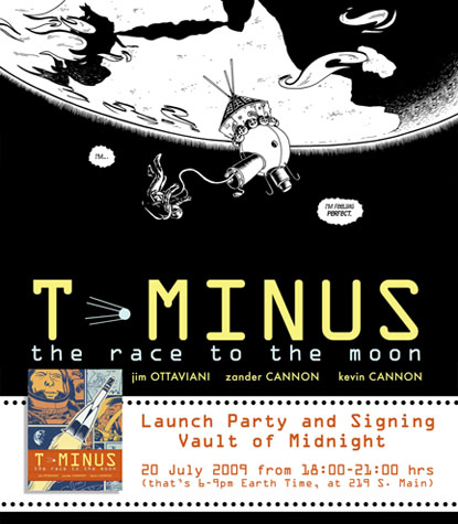 T-Minus signing poster