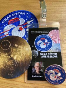 Solar System Ambassador badge, etc.